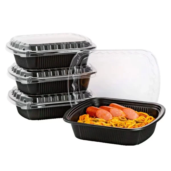 MICROWAVABLE PLASTIC CONTAINER (SINGLE COMPARTMENT)